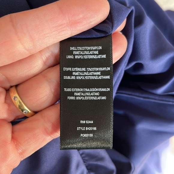 Nicole  Miller Watercolor Ruffle Ruched Floral Skirt - Picture 7 of 8